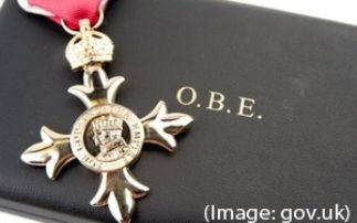 An OBE for Prof Andrew Harrison 