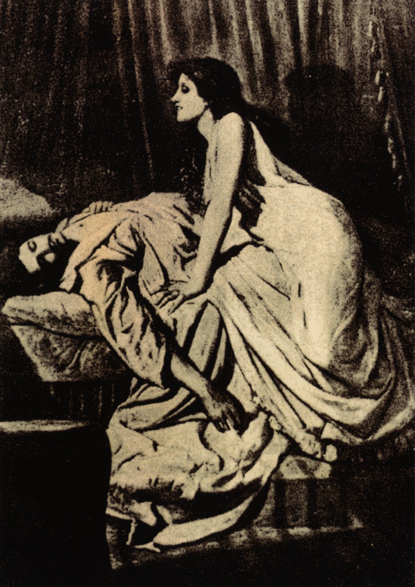 Le Vampire by Philip Burne-Jones