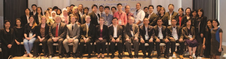 Figure 1: Participants in the Newton Fund workshop held in Bangkok in December 2017.