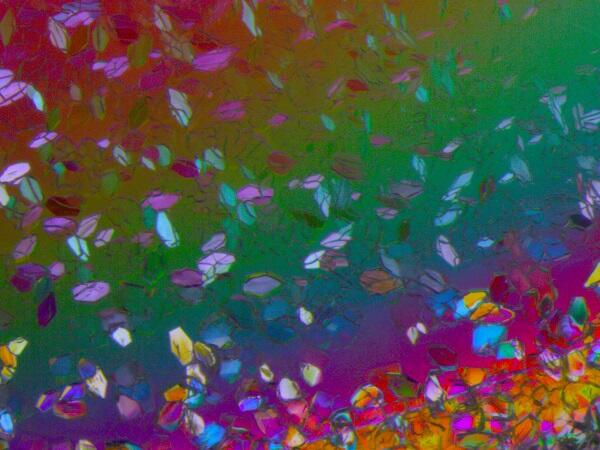 Rainbow crystals