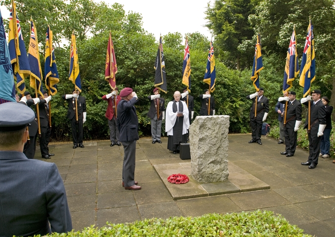 The D-Day memorial service at Harwell, June 2009