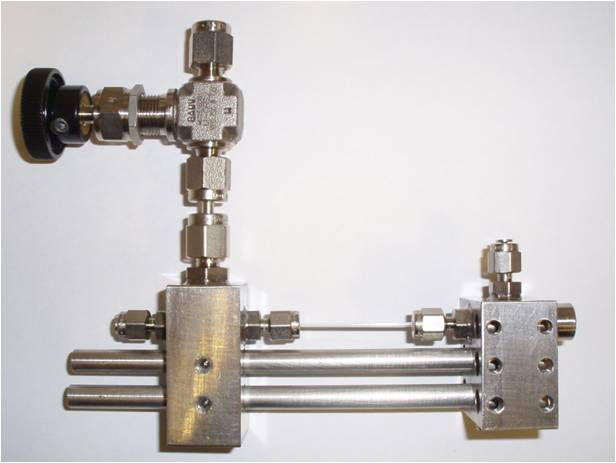 The high pressure capillary gas cell