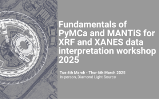 Fundamentals of PyMCa and MANTiS for XRF and XANES data interpretation workshop 2025