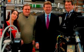 Rt Hon Greg Clark visits Diamond Light Source