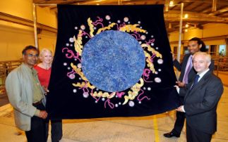 Diamond unveils the World's largest diffraction pattern