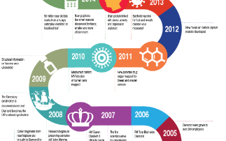 Diamond's Key Milestones