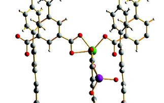 Gated pores for gas storage