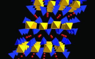 High resolution powder diffraction studies of mixed-metal layered phosphates