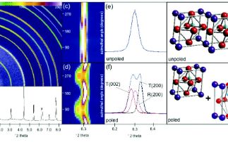 Electric-field-induced phase transformations in lead-free piezoelectric ceramics