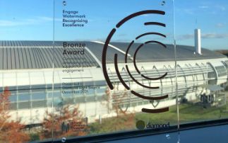 Diamond Light Source has been awarded the Bronze Engage Watermark 