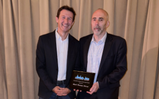 Mark Heron receives ICALEPCS Lifetime Achievement Award