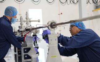 New vacuum assembly marks latest Diamond-II milestone