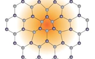 A quantum bead rolling on a lattice cushion