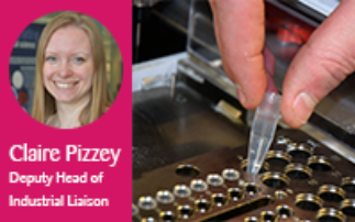 Meet Industrial Liaison team member, Claire Pizzey, expert in formulations