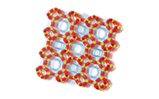 Alkali metal forms of Merlinoite zeolite to reduce carbon emissions