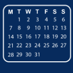Training Event Calendar