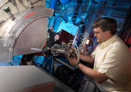 Principal Beamline Scientist Nick Terrill on I22