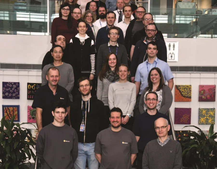 Members of the Crystallography Group.