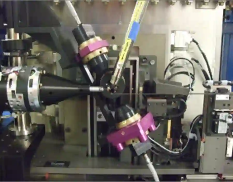Spectroscopy setup on MX beamline I24.
