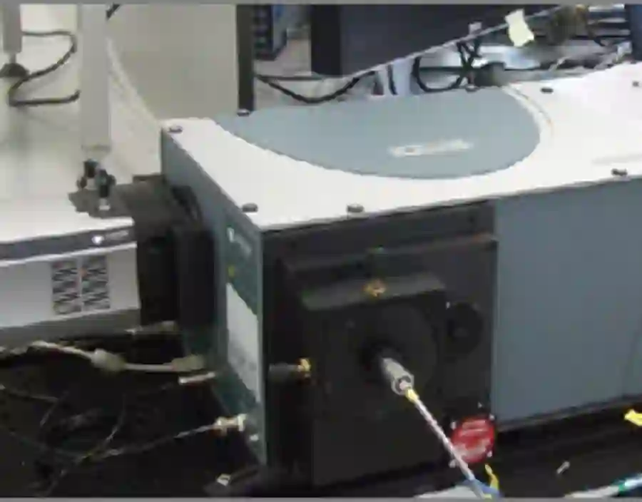 Spectrograph and CCD.