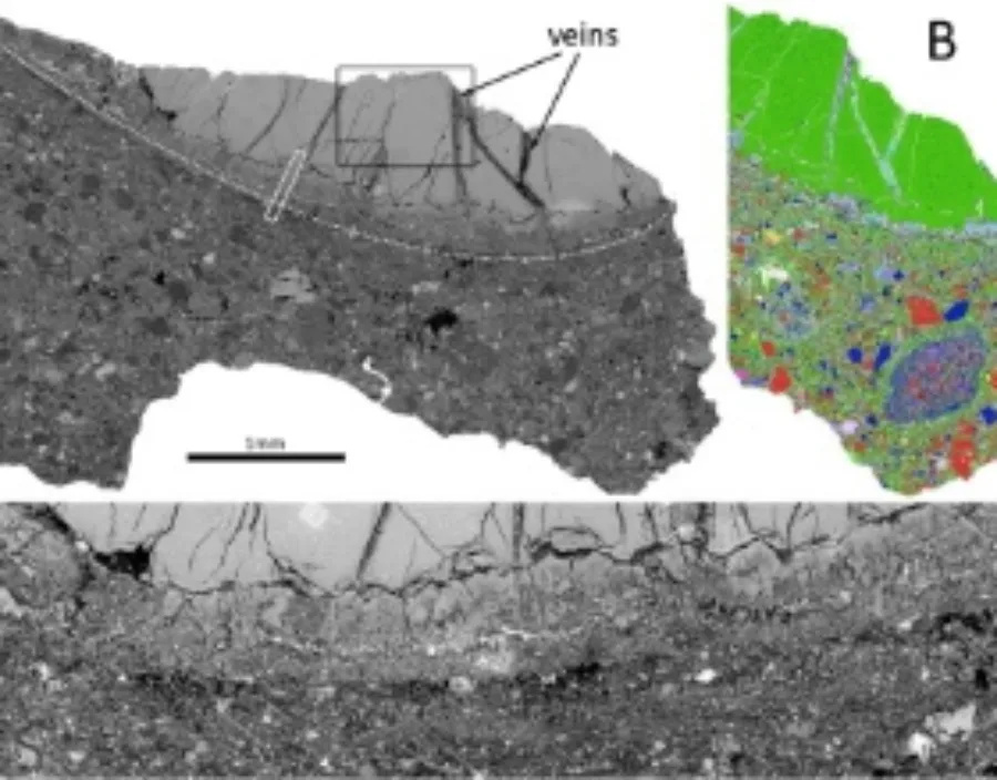 Geological study of the surface of Mars