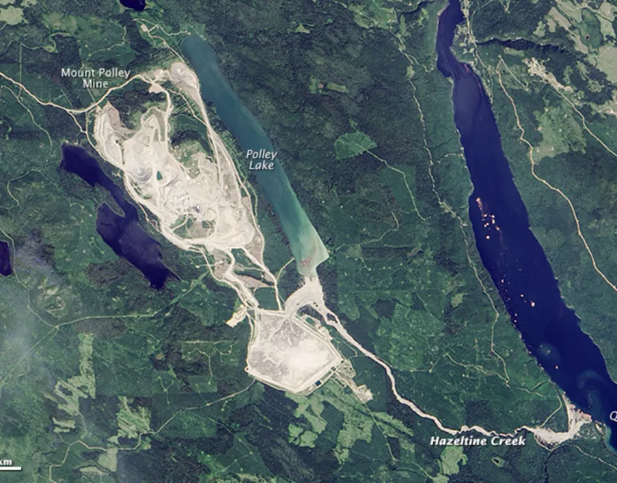 Investigating vanadium geochemistry following a dam failure