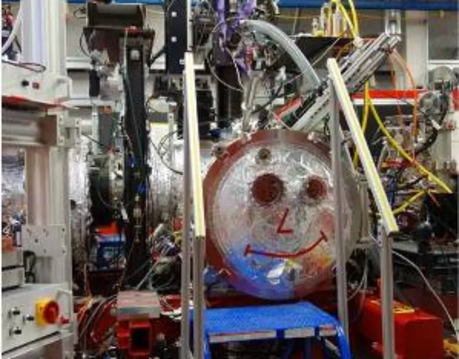 Sample injector at the CXI instrument at LCLS, SLAC National Accelerator Laboratory, USA
