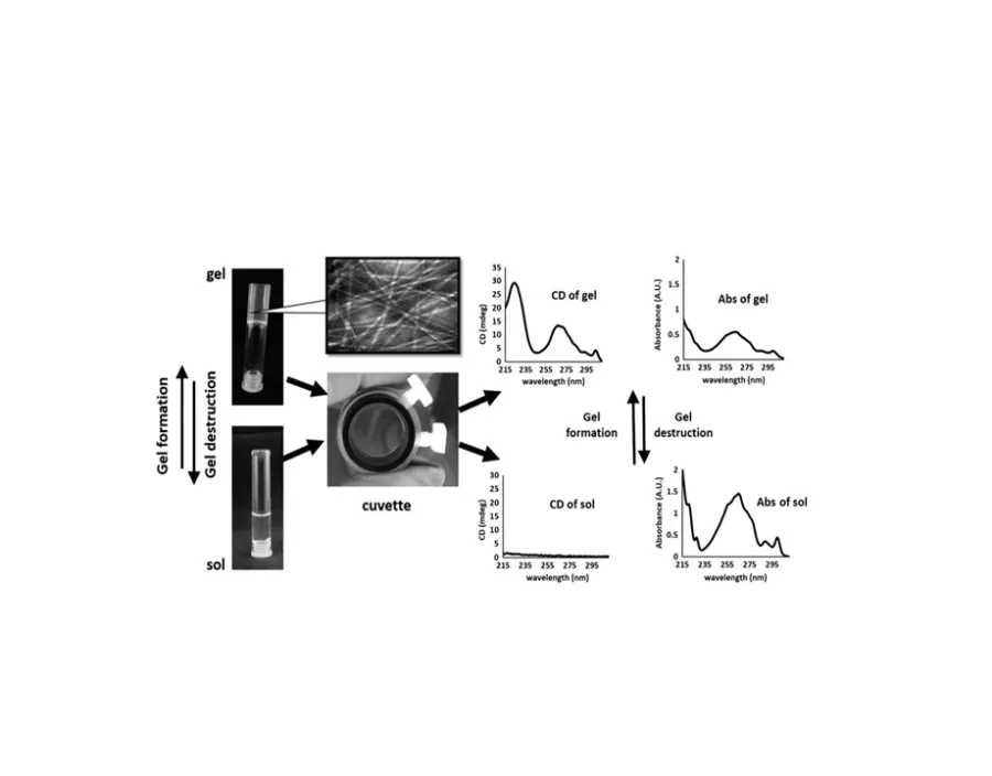 CD of Hydrogels. Sitsanidis Chirality 2018