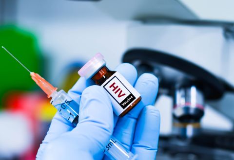 HIV-syringe