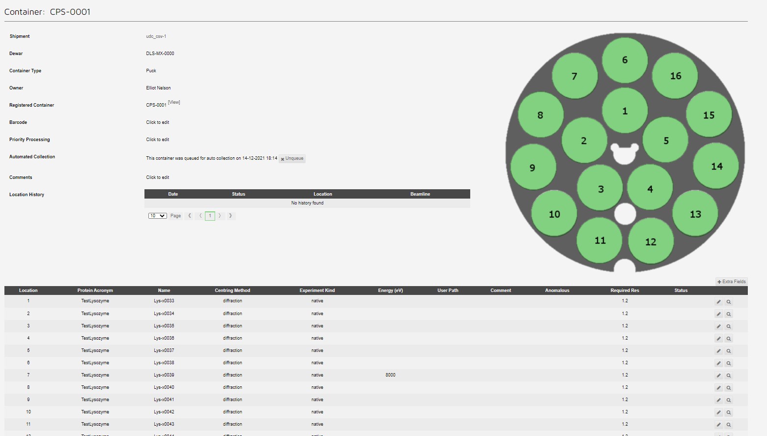 UDC queued from csv