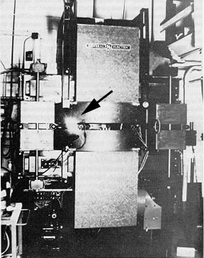 The first synchrotron light seen in 1947 by GE in New York