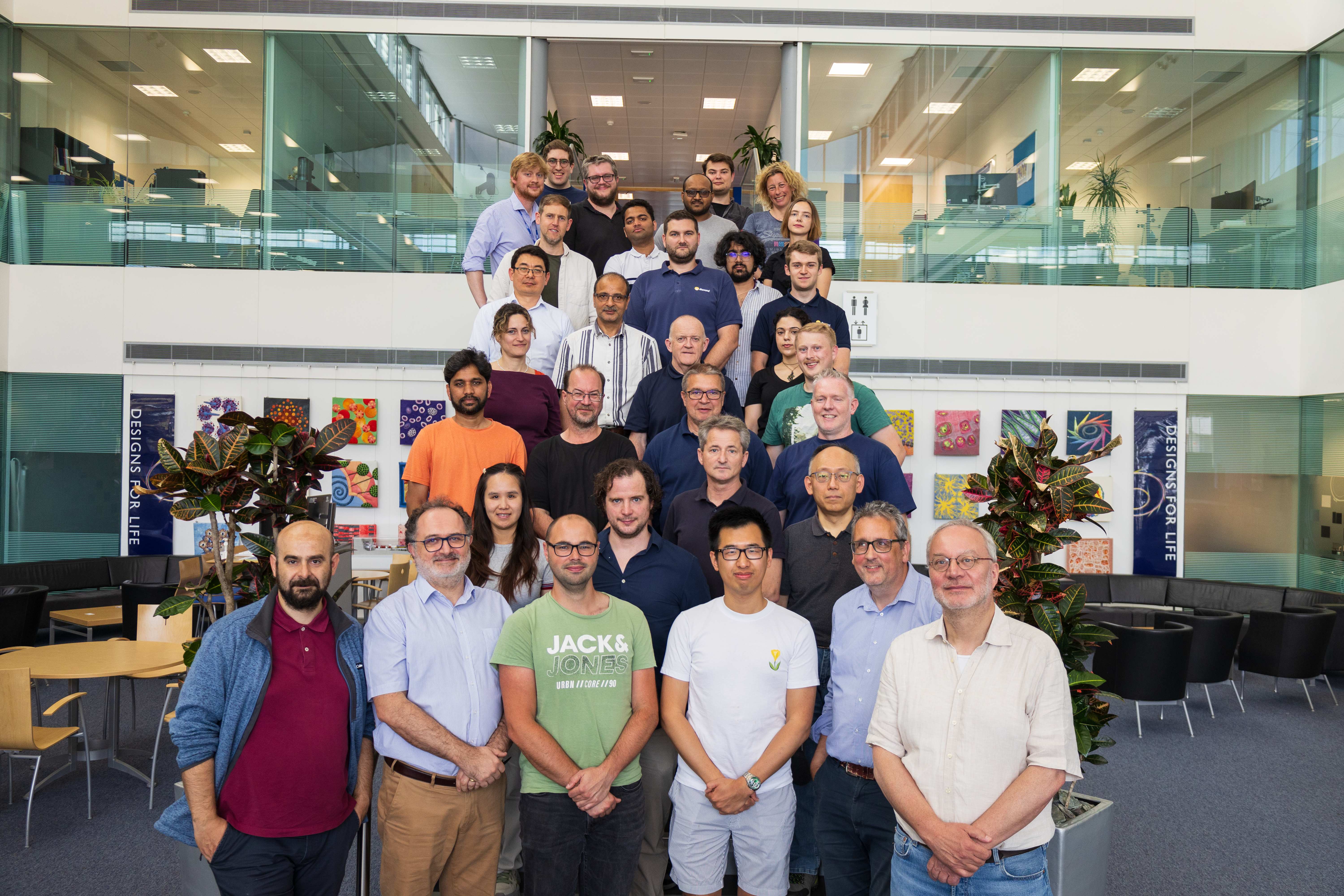 The structures and surfaces group