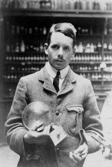 Henry Moseley, chemist in Oxford (1910).