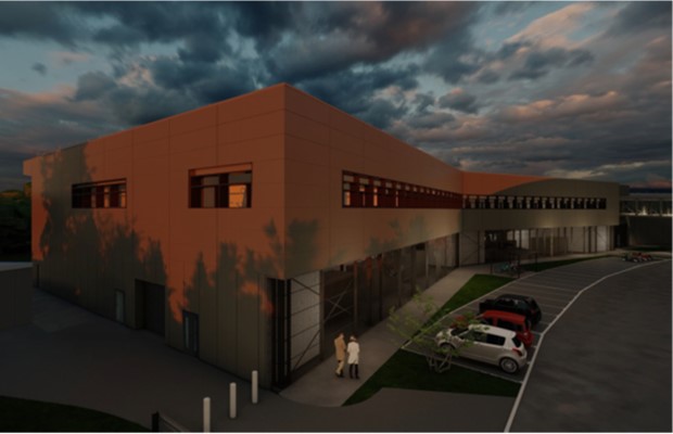 3D concept rendering of the DEB, courtesy of John Sisk & Son (Holdings) Ltd