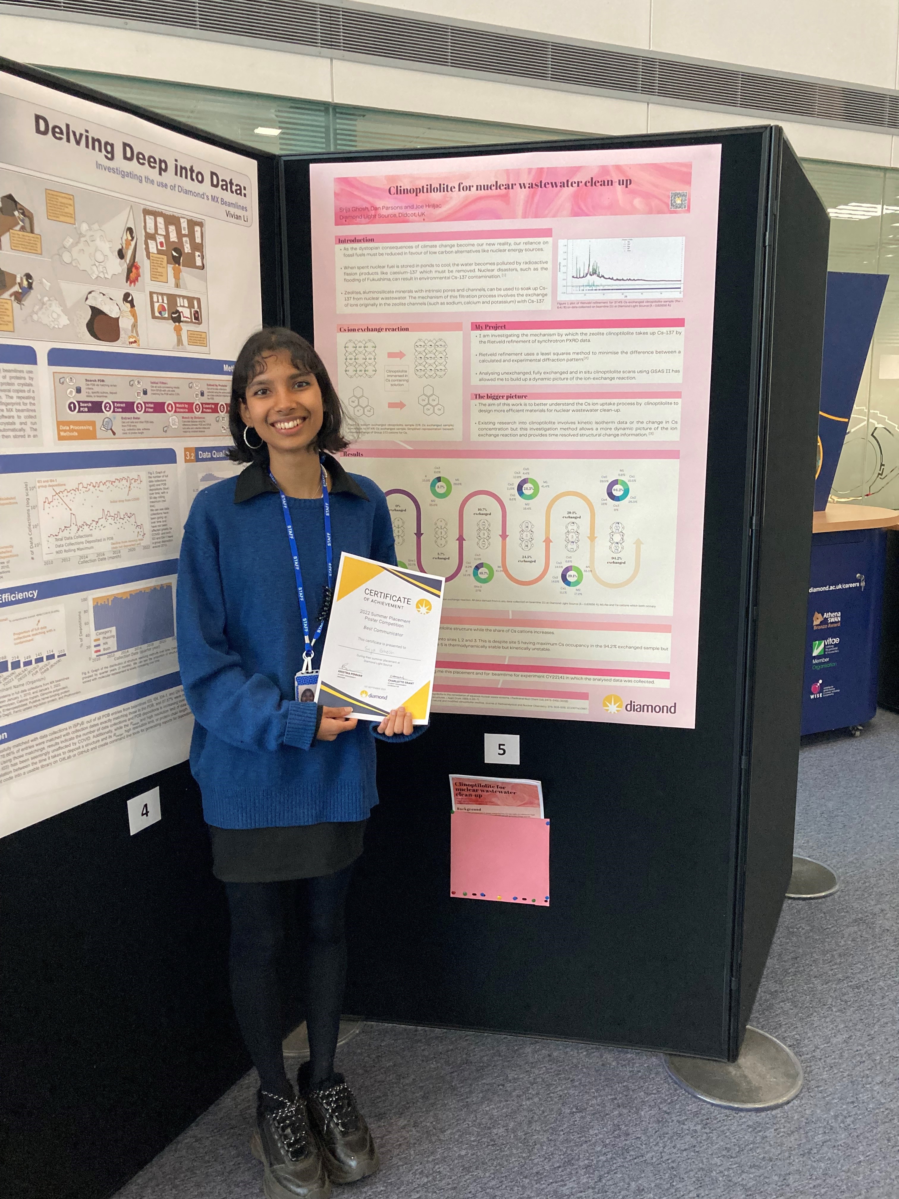 2022 Summer Placement student - Srija