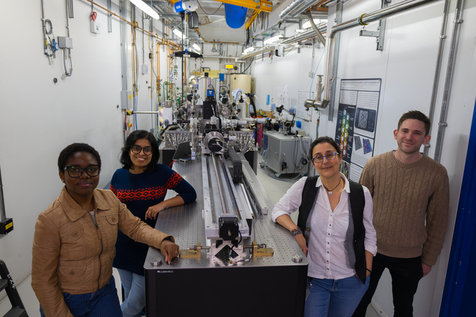 B24 team Archana Jadhav, Kamal Nahas, Chidinma Okolo, Maria Harkiolaki