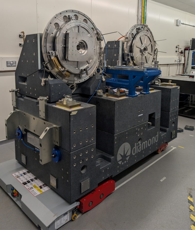 The monochromator in the Precision Metrology Lab (PML) for commissioning and alignment 