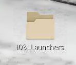 I03 launchers folder