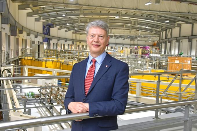Gianluigi Botton, CEO of Diamond Light Source