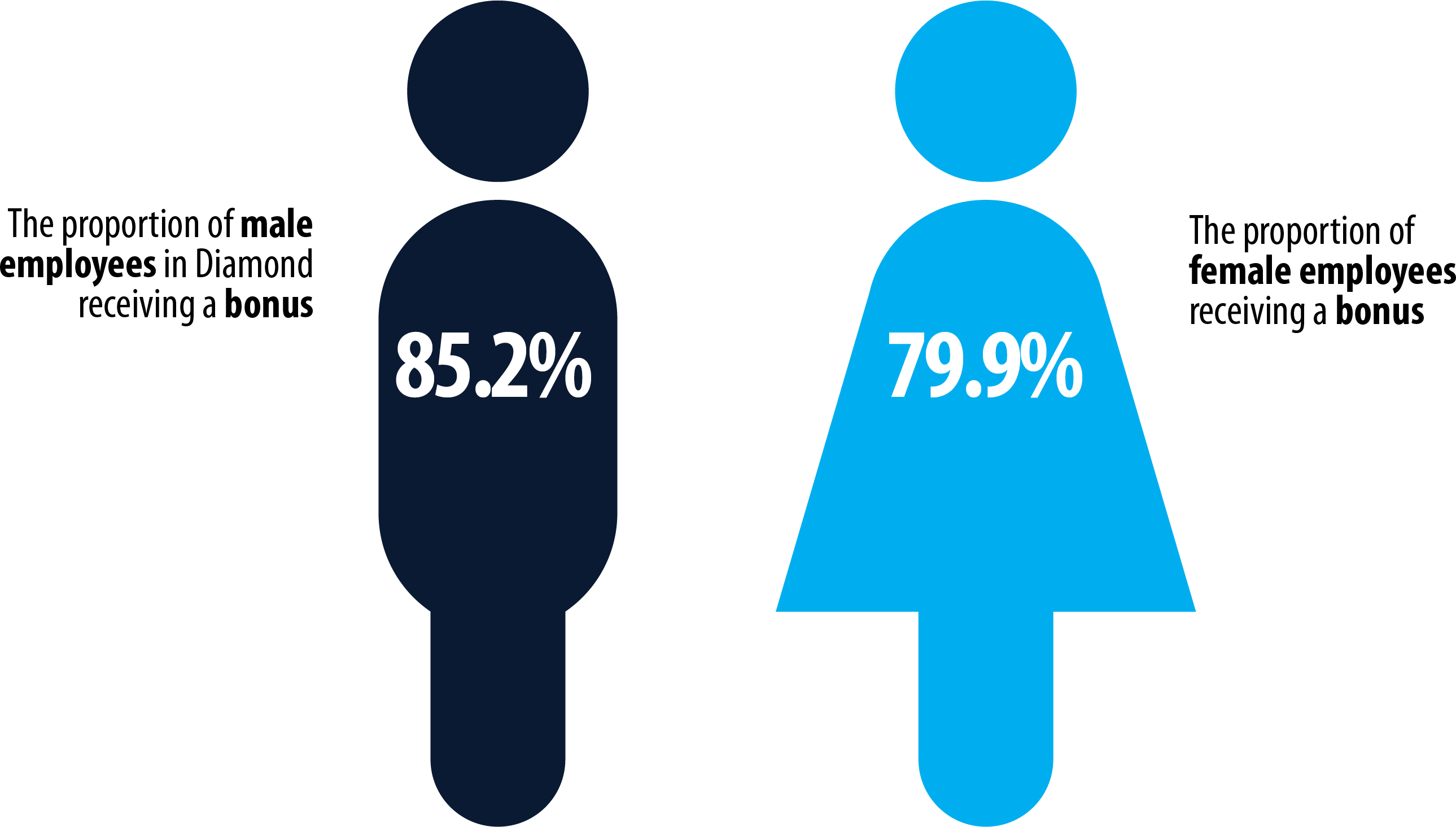 Mean mediam gender bonus gap