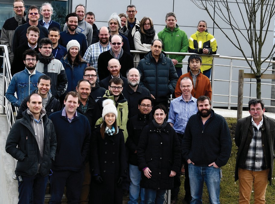 Figure 2: The scientists, engineers, technicians and PDRAs that make up the Imaging and Microscopy Group.