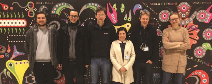 Figure 1: Some of the members from the MPL, Diamond and Oxford collaboration (Department of Biochemistry) during XFEL data collection at SACLA-Japan.