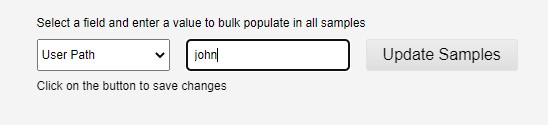 editable field