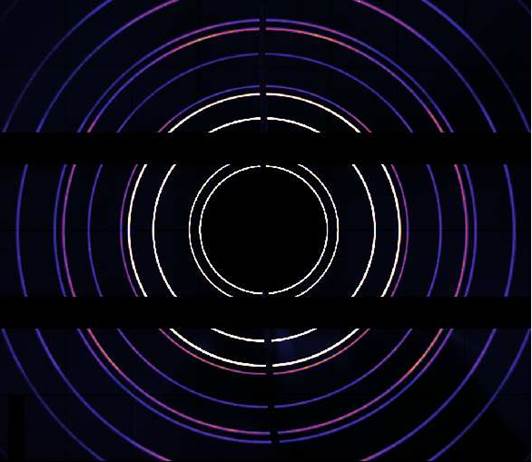 Image from CeO2 powder diffraction