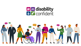 the disability confident logo