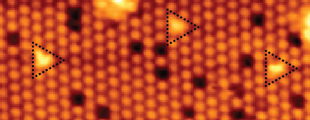 STM image of CeO2(111)/Pt(111)