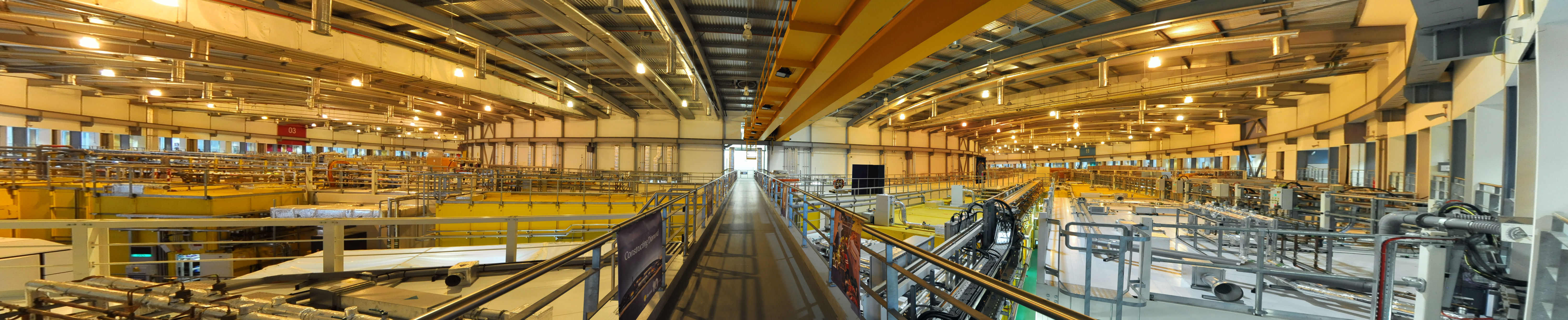 Experimental Hall Panorama. Copyright of Diamond Light Source Ltd.