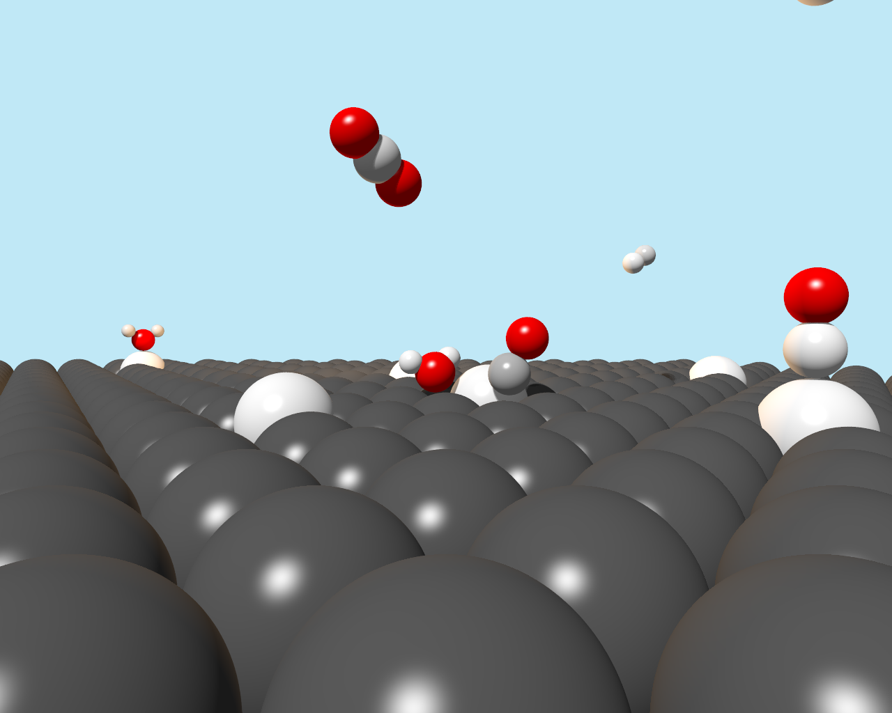 Image Structure of single metal atoms on surfaces