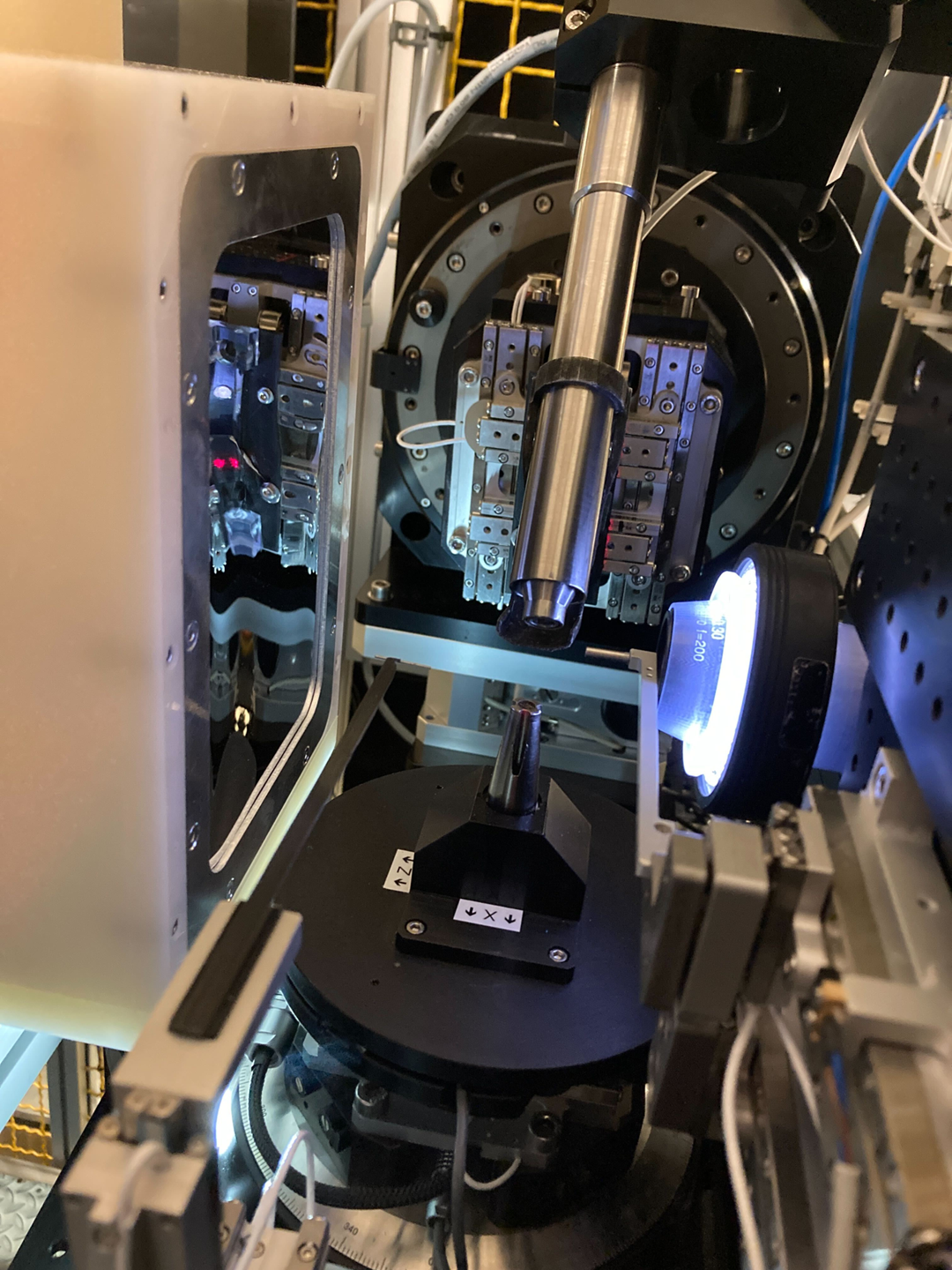 Single module version of the detector in action at I24