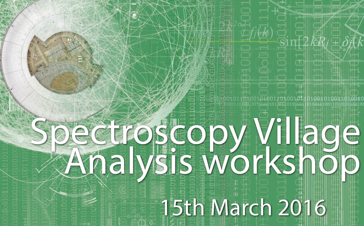 Spectroscopy Village Analysis workshop